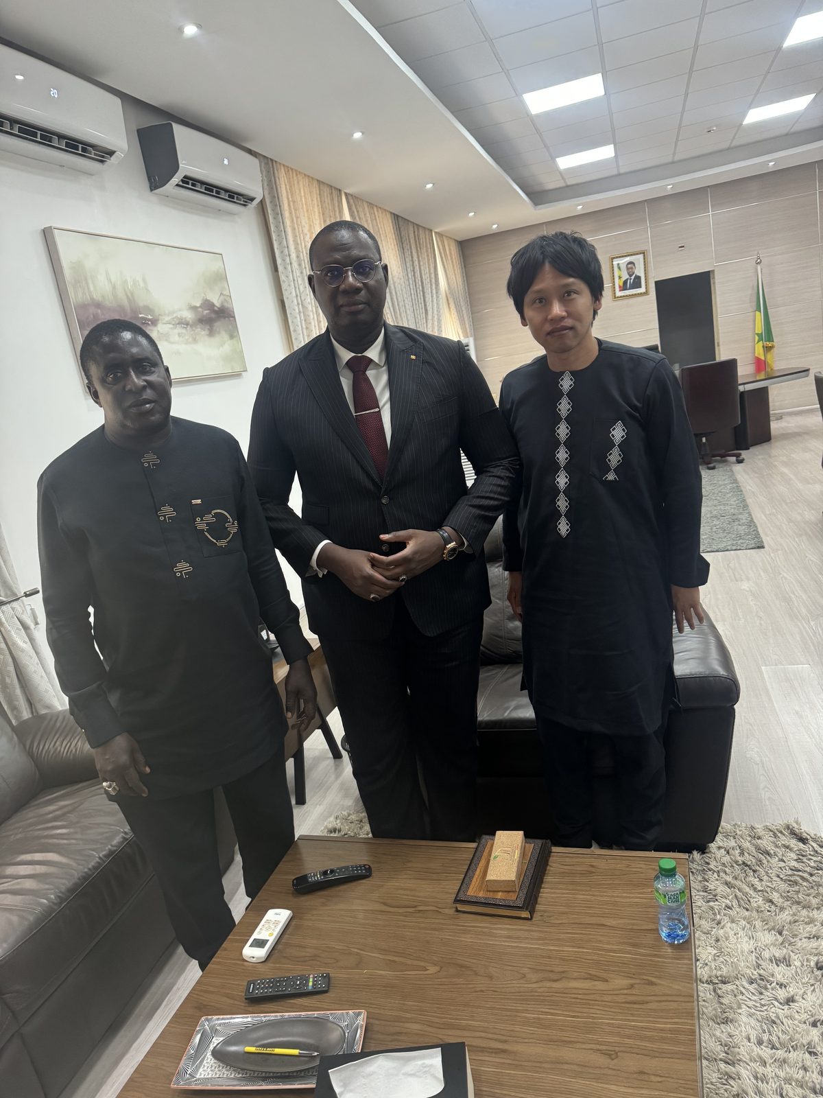 ムーサ・バラ・フォファナ都市計画大臣との面会（現職）